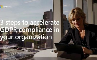 3 steps to accelerate GDPR compliance in your organization