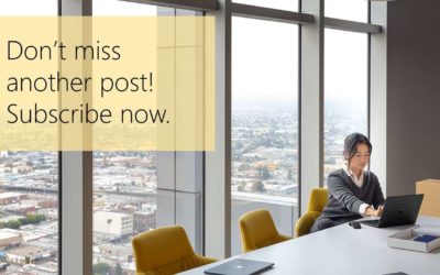 Don’t miss another post! Subscribe now.