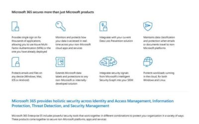 I have solutions from many vendors in my IT environment. How can Microsoft help me secure our entire digital landscape?