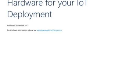 The Right Secure Hardware for your IoT Deployment
