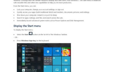 Exploring Windows 10