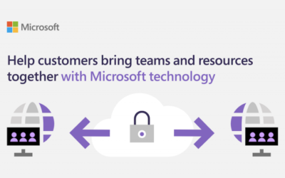 Help customers bring teams and resources together with Microsoft technology
