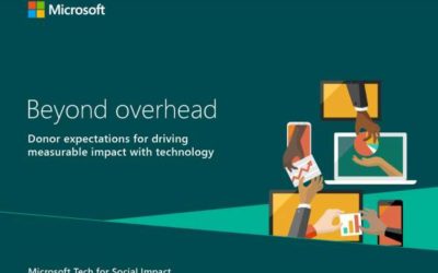 Beyond overhead: Donor expectations for driving measurable impact with technology