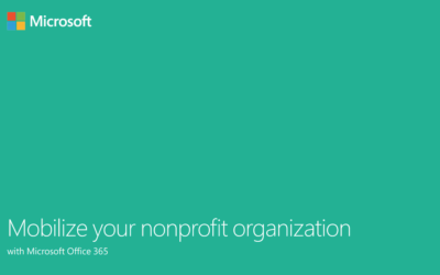 Mobilize your nonprofit organization