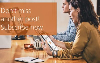 Don’t miss another post! Subscribe now.