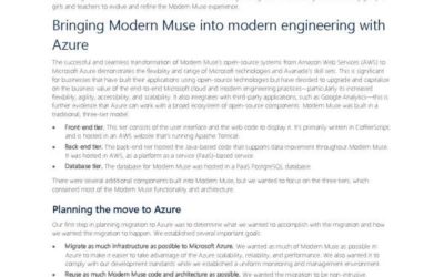 Migrating an open source PaaS solution to Azure