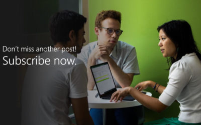 Never miss an opportunity by never missing a post. Subscribe now!