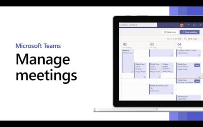 How to manage meetings in Microsoft Teams
