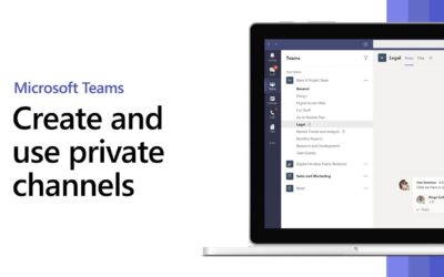 Create and use private channels in Microsoft Teams