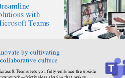 Streamline solutions with Microsoft Teams